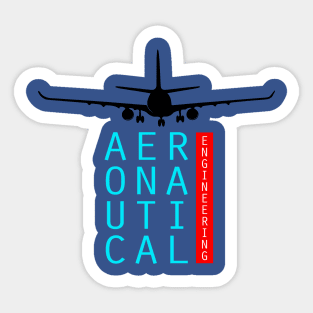 aeronautical engineering aerospace engineer Sticker